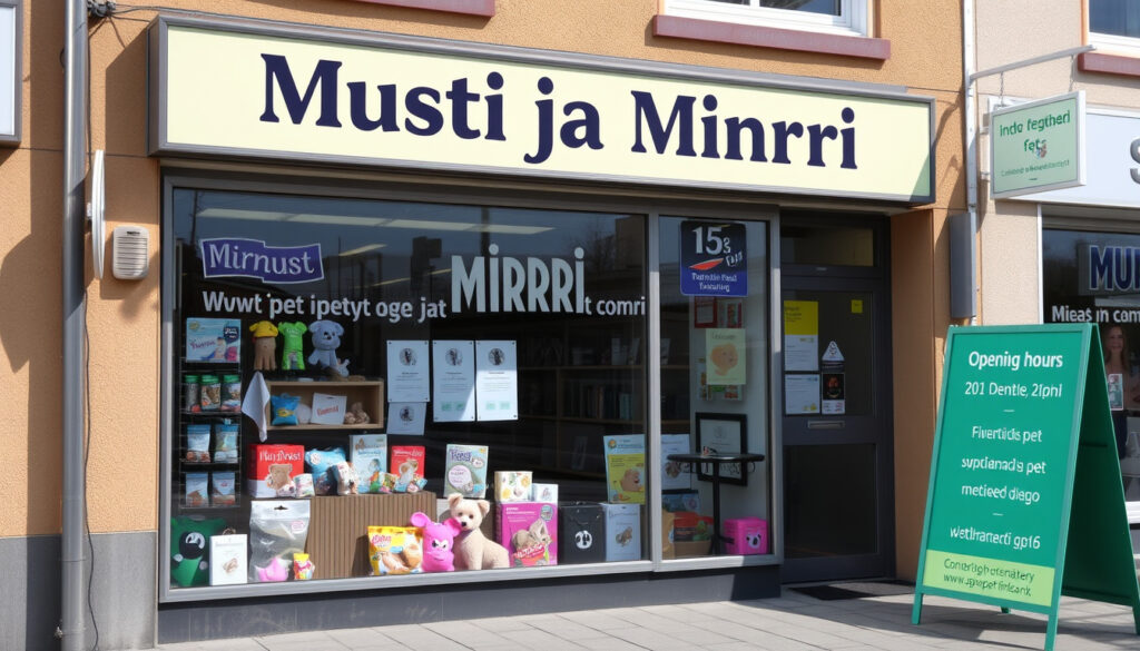 Musti ja Mirri Kotka – Osoite ja aukiolo