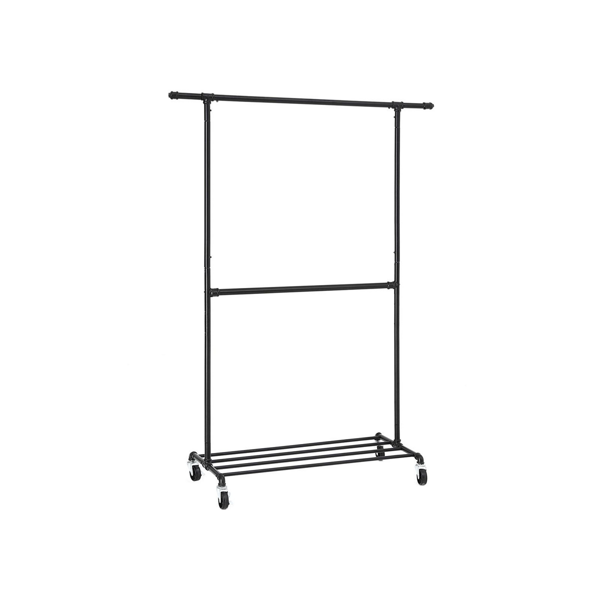 Songmics vaateteline musta HSR62BK